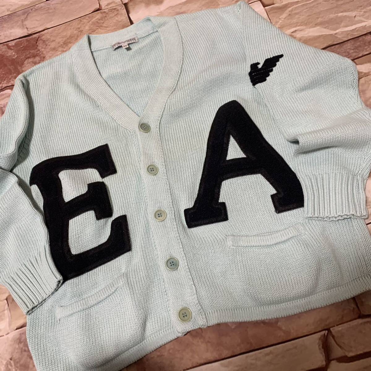 希少な1着 90s EMPORIO ARMANI エンポリオ アルマーニ ロゴ