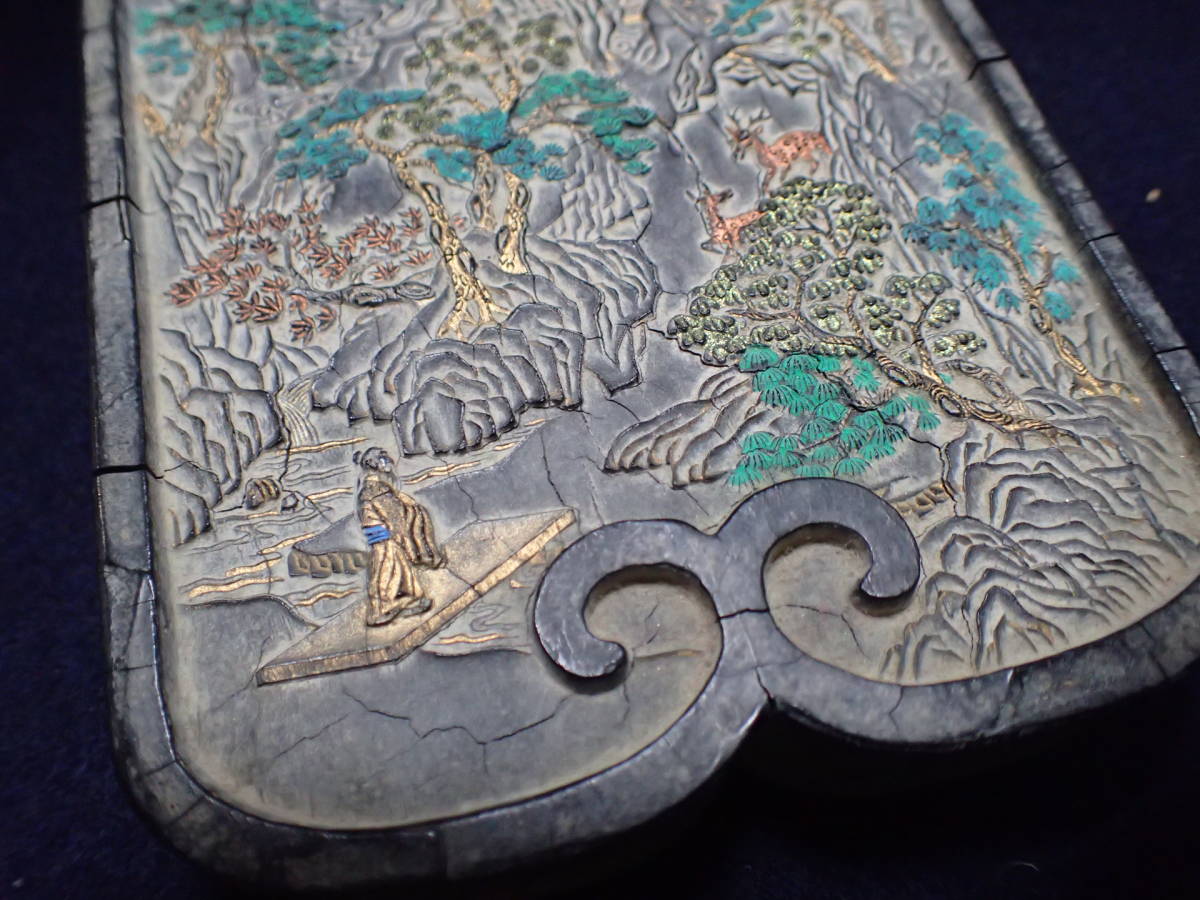雍正年製 粉彩色絵 φ20.5cm 盤 宮廷遊唐子紋 金閣中国美術 緑和堂