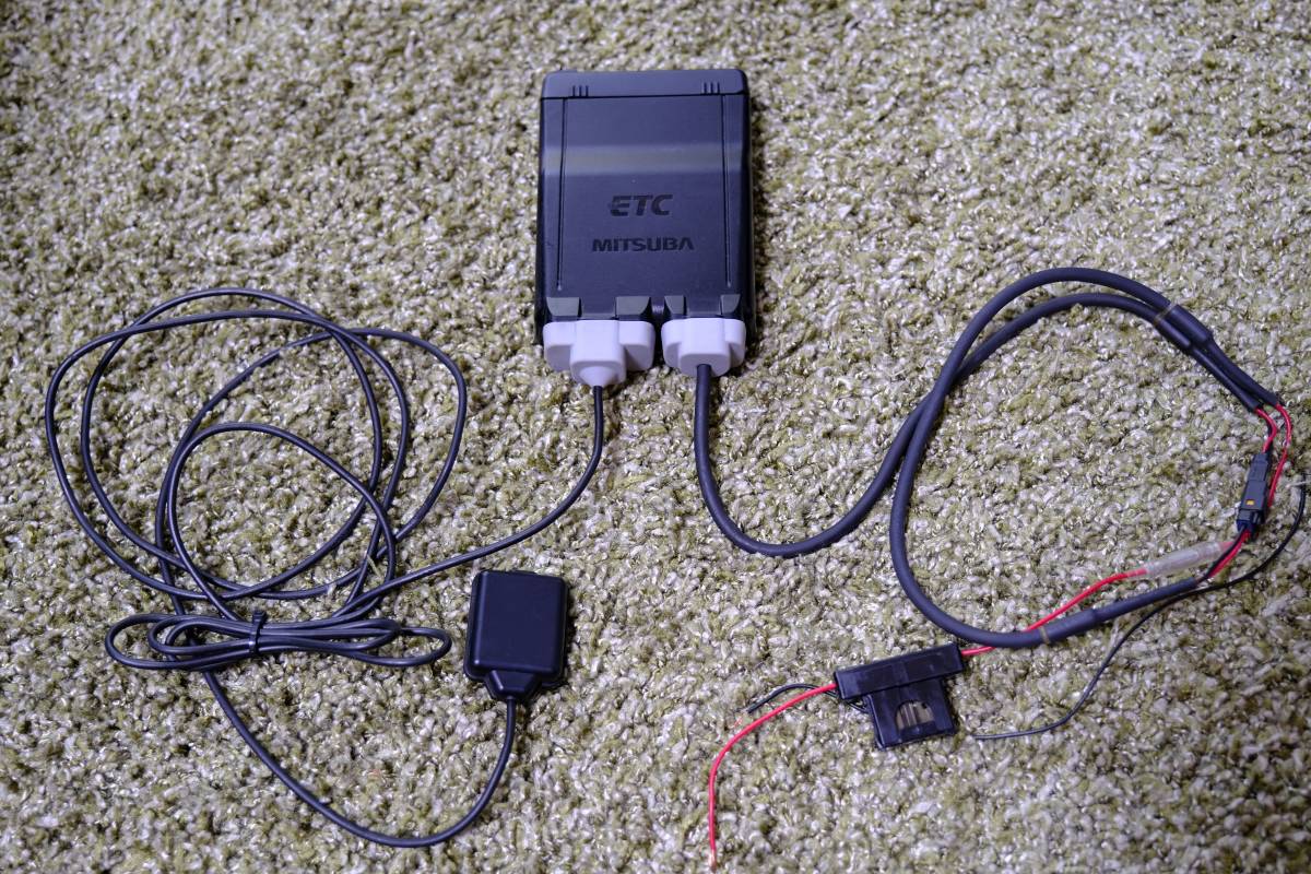 【動作確認済】ミツバサンコーワ バイク用ETC車載器 MSC-BE51_1
