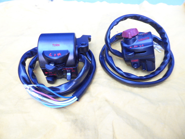 CB400F スターターキルスイッチASSY・ ウインカースイッチASSY正規輸入リプロ品