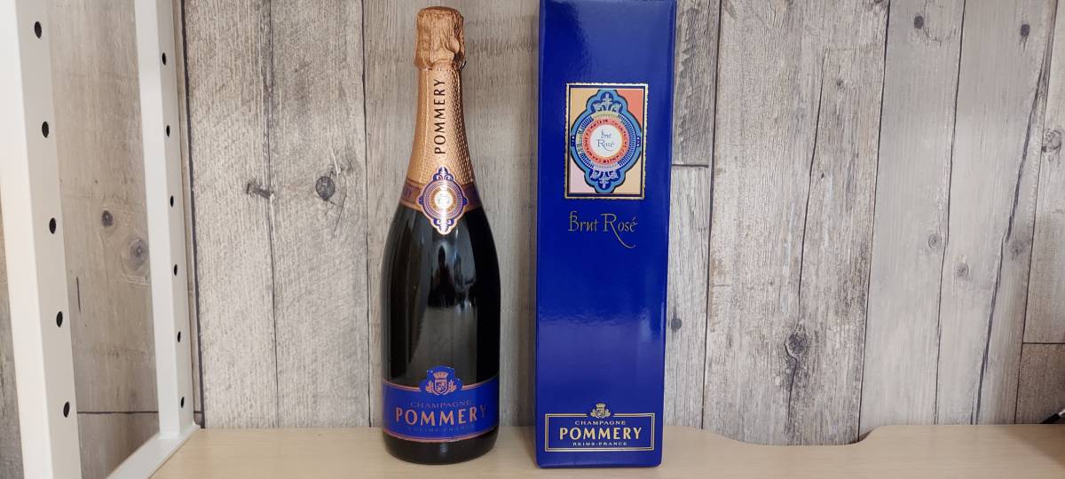 Chanpagne Pommery Brut Rose ポメリー ブリュット ロゼ シャンパン 750ml 12 約1654g 未開栓 自宅保管品 古酒 洋酒 7412 シャンパーニュ 売買されたオークション情報 Yahooの商品情報をアーカイブ公開 オークファン Aucfan Com