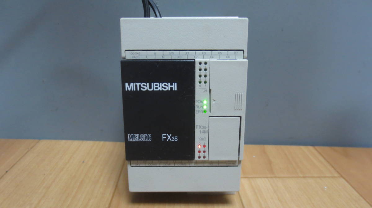 三菱シーケンサー FX3S-14MR/ES PLC 三菱電機 FX3S-14MR⁄ES シーケンサ