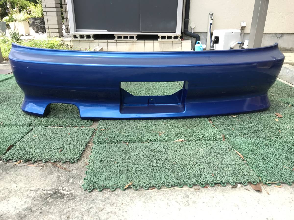 ニッサン 180SX リアバンパー スポイラー FRP製 エアロ 塗装後未使用 ※引取り希望_1