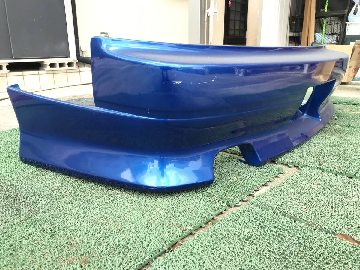 ニッサン 180SX リアバンパー スポイラー FRP製 エアロ 塗装後未使用 ※引取り希望_2