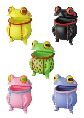 メディコムトイ VAG チビウツボカエル 5種セット ソフビ ガチャ チビ