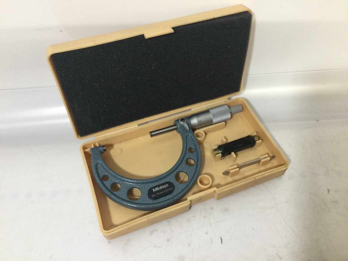  品 Mitutoyo ミツトヨ 標準外側マイクロメーター OM-75 103-139 IT3PCRTB56QA(ノギス、マイクロメーター)｜売買されたオークション情報、yahooの商品情報をアーカイブ公開 - オークファン ノギス、マイクロメーター