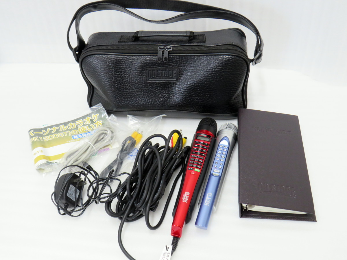 80☆美品 ON STAGE オンステージ Z-PK1200GT/PKD2 パーソナルカラオケ★0514-917