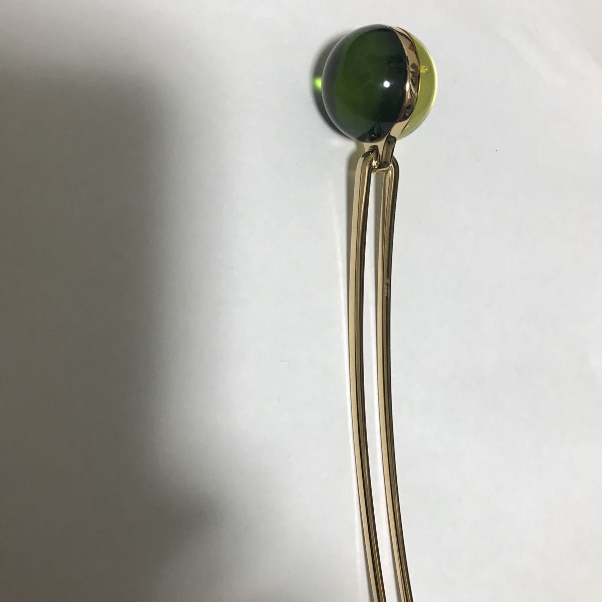 未使用】コレットマルーフ ピン グリーン malouf コレットマルーフ