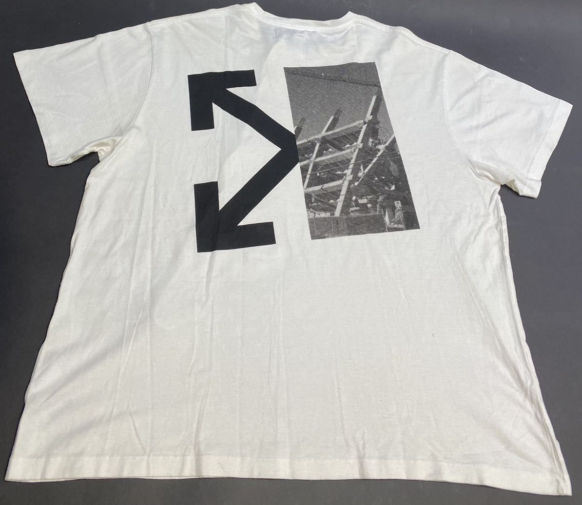 正規品 オフホワイト off white 19ss アロー ロゴ Tシャツ S ヴァージル virgil