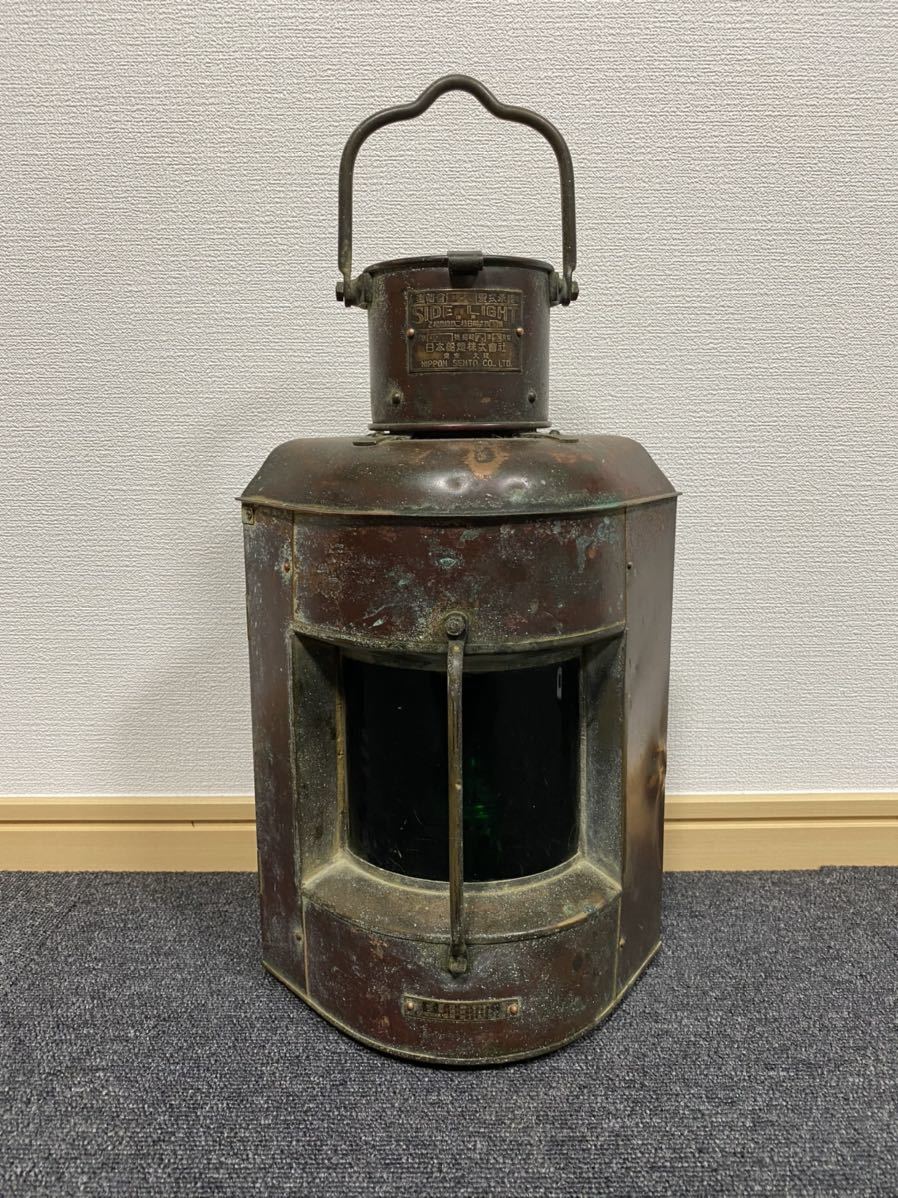 ニッセン 日本船燈 石油ストーブ オイルランプ マリンランプ 燈 昭和