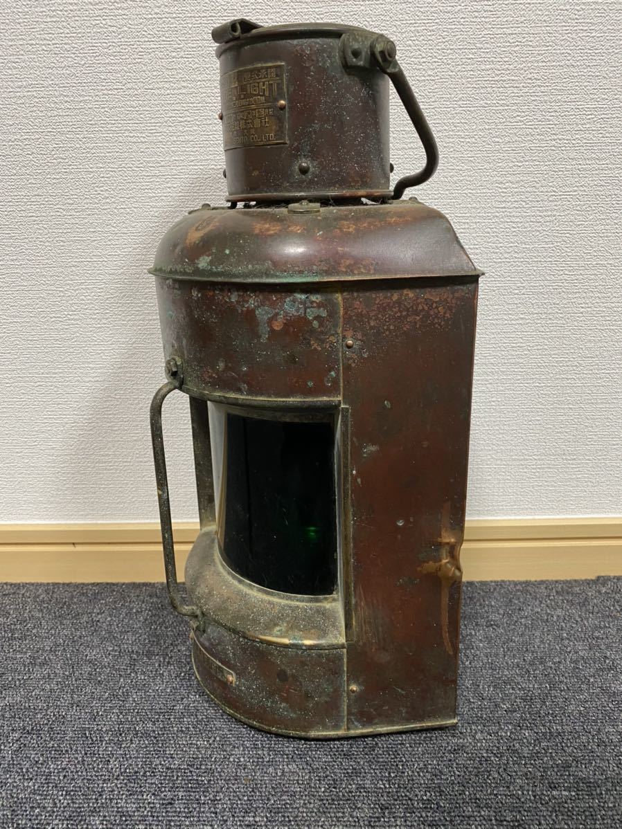 ニッセン 日本船燈 石油ストーブ オイルランプ マリンランプ 燈 昭和