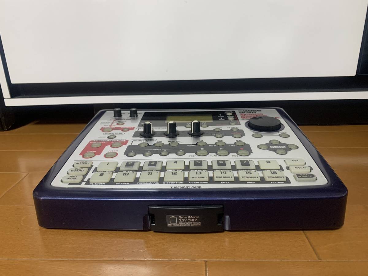 BOSS ボス サンプラー SP-505 中古現状品、ACアダプタ無し、動作未 