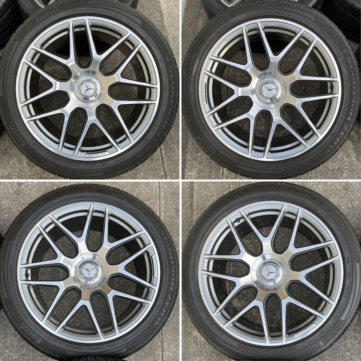メルセデスベンツ AMG 純正 GクラスG63 W463 4本22インチホイール 
