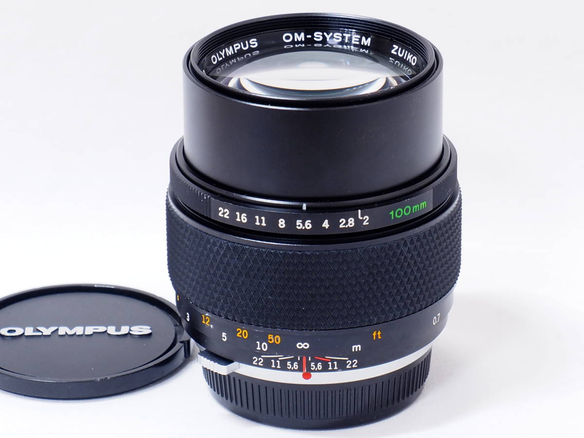 OLYMPUS OM-SYSTEM ZUIKO AUTO-T 100mm F2 for OM Mount 希少大口径中望遠
