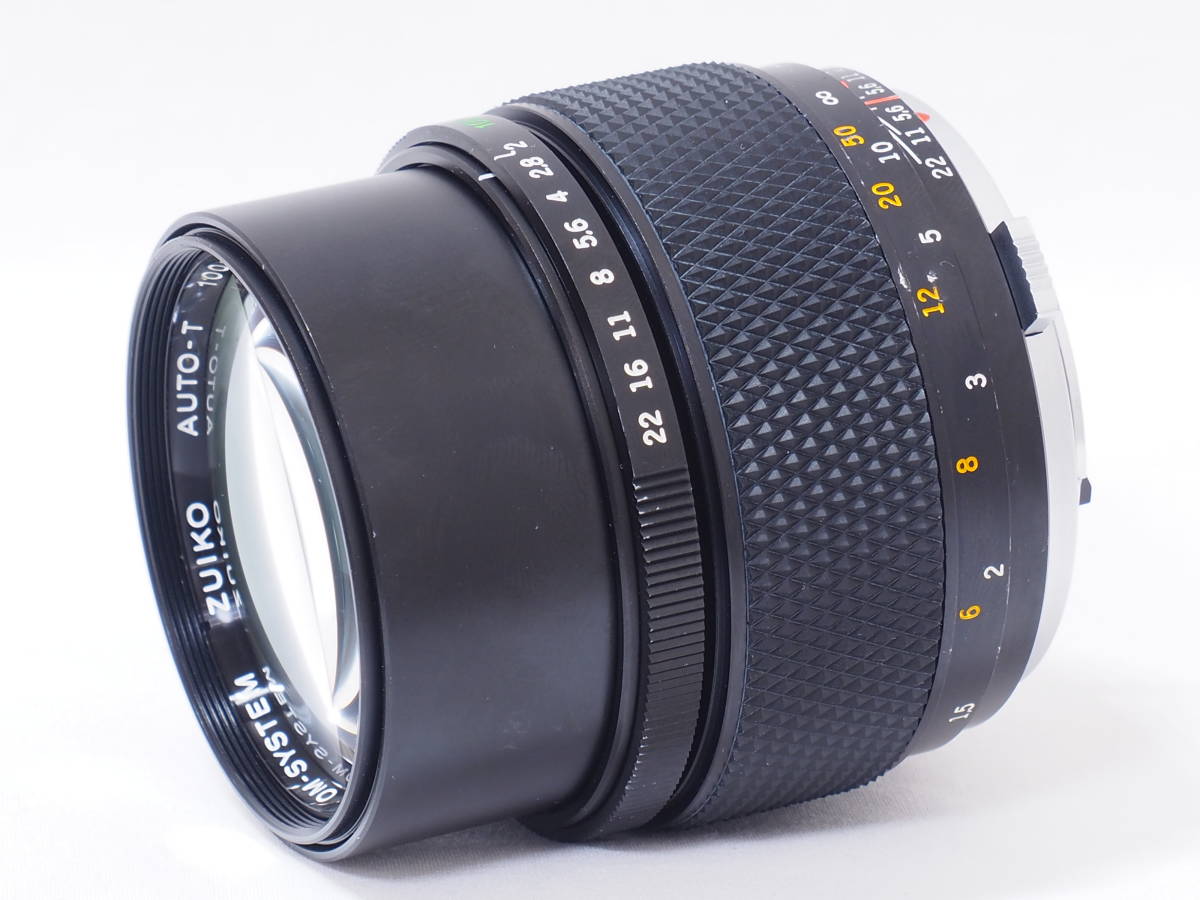 OLYMPUS OM-SYSTEM ZUIKO AUTO-T 100mm F2 for OM Mount 希少大口径中望遠