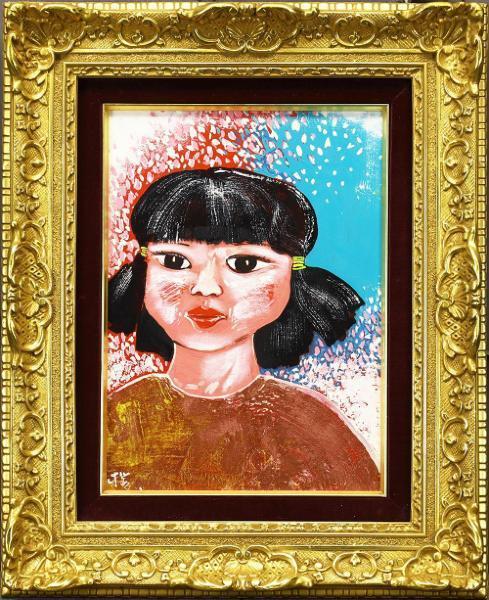 櫻井孝美「ざくろ」油彩画 油絵 直筆サイン入り 日動画廊シール有 額縁入り 櫻井孝美「ざくろ」油彩画 油絵 直筆サイン入り 日動画廊シール有 額縁