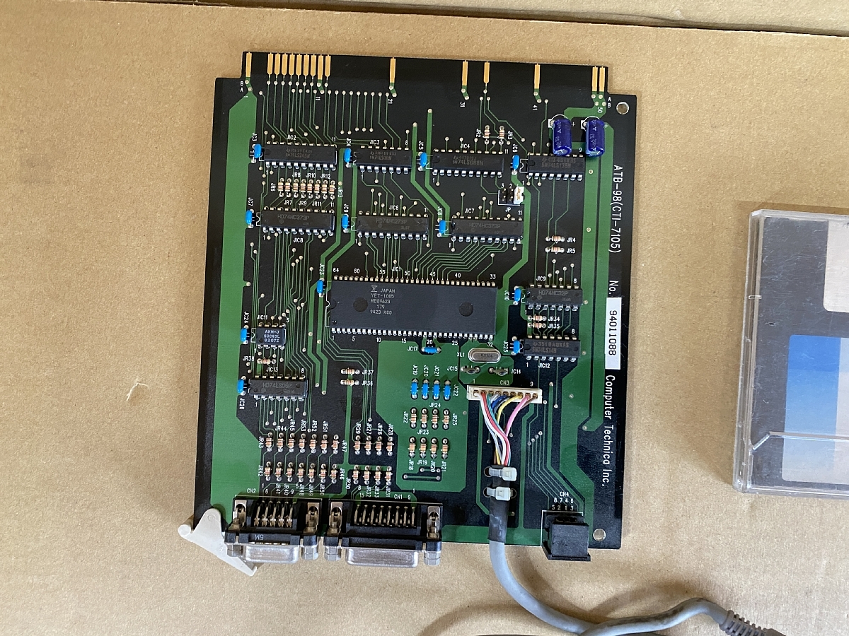 PC-98 ATB-98 ジョイスティック変換ボード 中古】○ゲームポート98 ATB