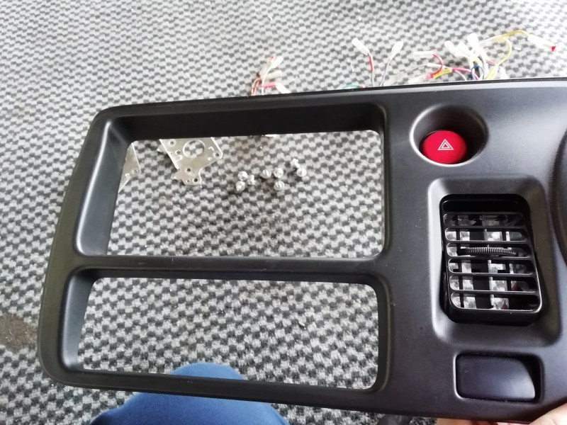 ダイハツ ハイゼットカーゴ S321V⁄S331V用 ワイドオーディオパネル