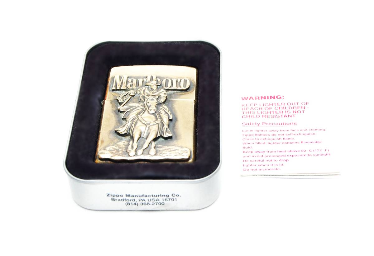 ◇非売品!!◇Zippo ジッポー Marlboro マルボロ カウボーイ 1999年 4月 