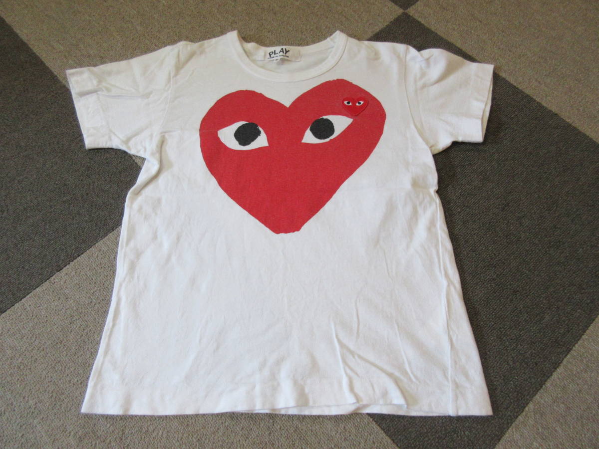 Play Comme Des Garcons 14 Tシャツ 白 ハート レディース プレイ コムデギャルソン 川久保玲 カットソー 半袖 半袖tシャツ 売買されたオークション情報 Yahooの商品情報をアーカイブ公開 オークファン Aucfan Com Play Comme Des Garcons 14 Tシャツ 白 ハート レディース プレイ コムデギャルソン 川久保玲 カットソー 半袖 半袖tシャツ 売買されたオークション情報 Yahooの商品情報をアーカイブ公開 オークファン Aucfan Com