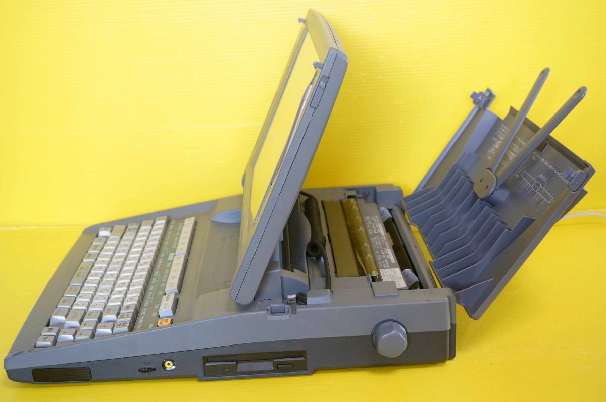 【動作確認済】希少！シャープ ワープロ 書院 WD-VP2 カラー液晶きれい！ SHARP シャープ カラーワープロ書院 【WD-VP2】 【公式通販】