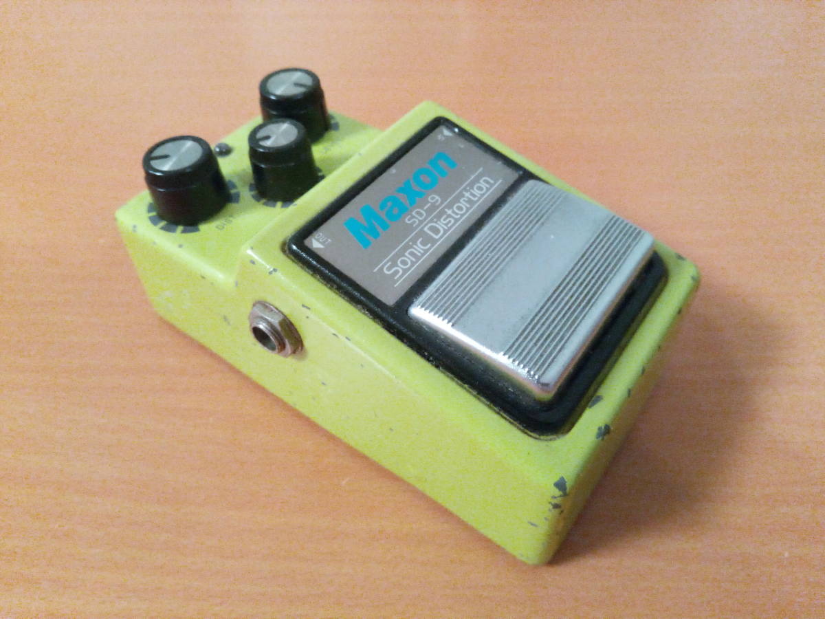 品質保証，安い 黒ラベル Maxon SD-9 Sonic Distortion ビンテージ マクソン ソニックディストーション vintage(ディストーション)｜売買されたオークション情報、yahooの商品情報をアーカイブ公開 - オークファン エフェクター