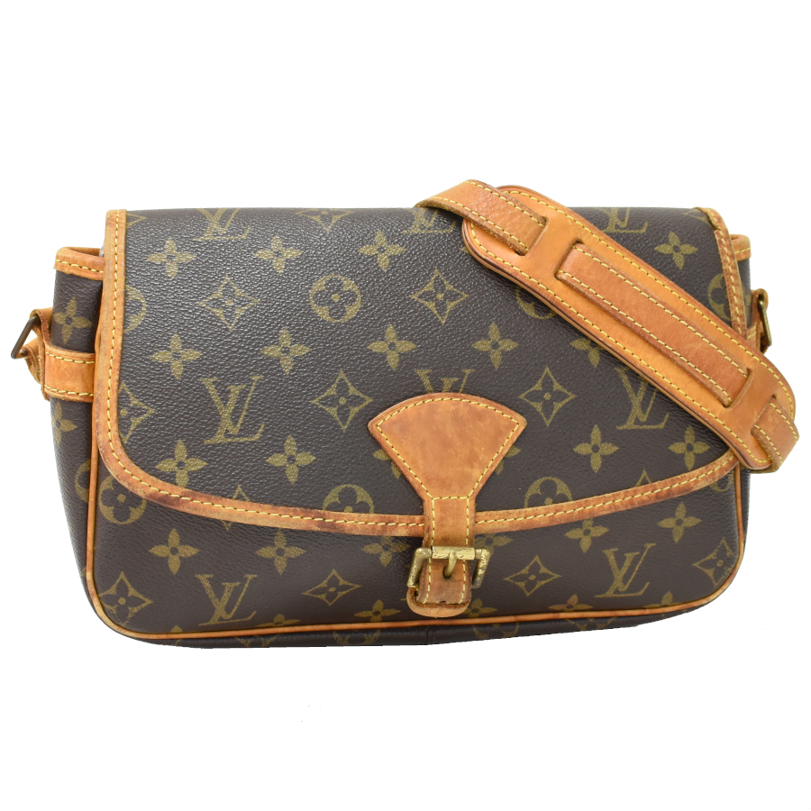 【HOT，最新作】 1円 定価15万 良品 LOUIS VUITTON ルイヴィトン ショルダーバッグ ソローニュ M42250 モノグラム キャンバス ブラウン YYmi(ショルダーバッグ)｜売買されたオークション情報、yahooの商品情報をアー かばん、バッグ
