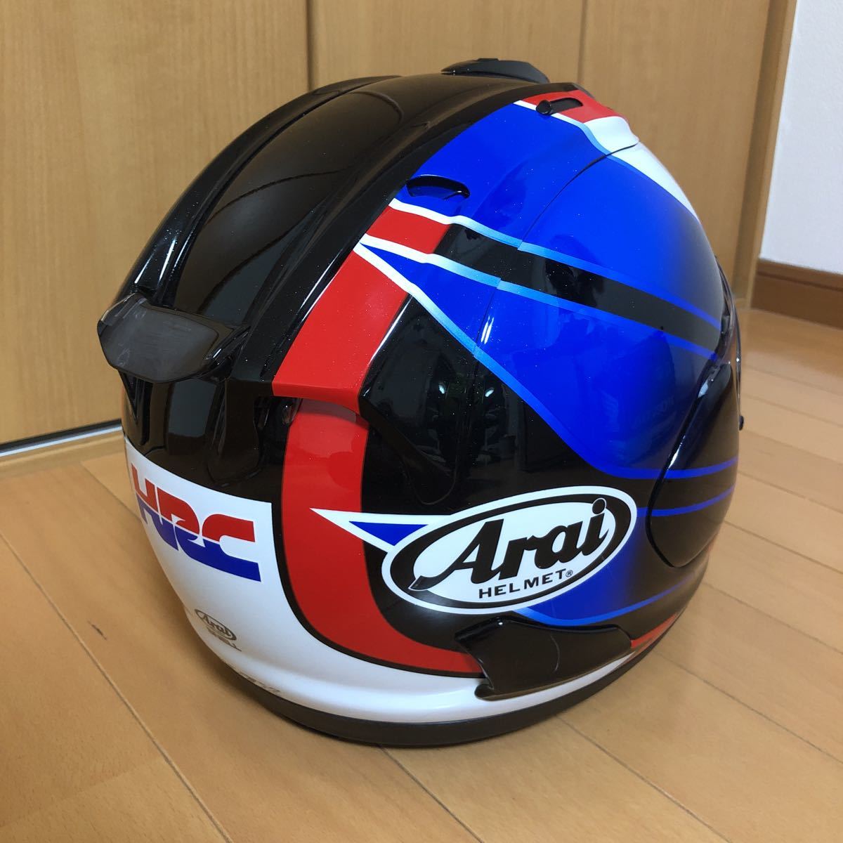 値下！美品　アライ×ホンダRX-7X CBR ブラック×ブルーArai×HONDA XL_4