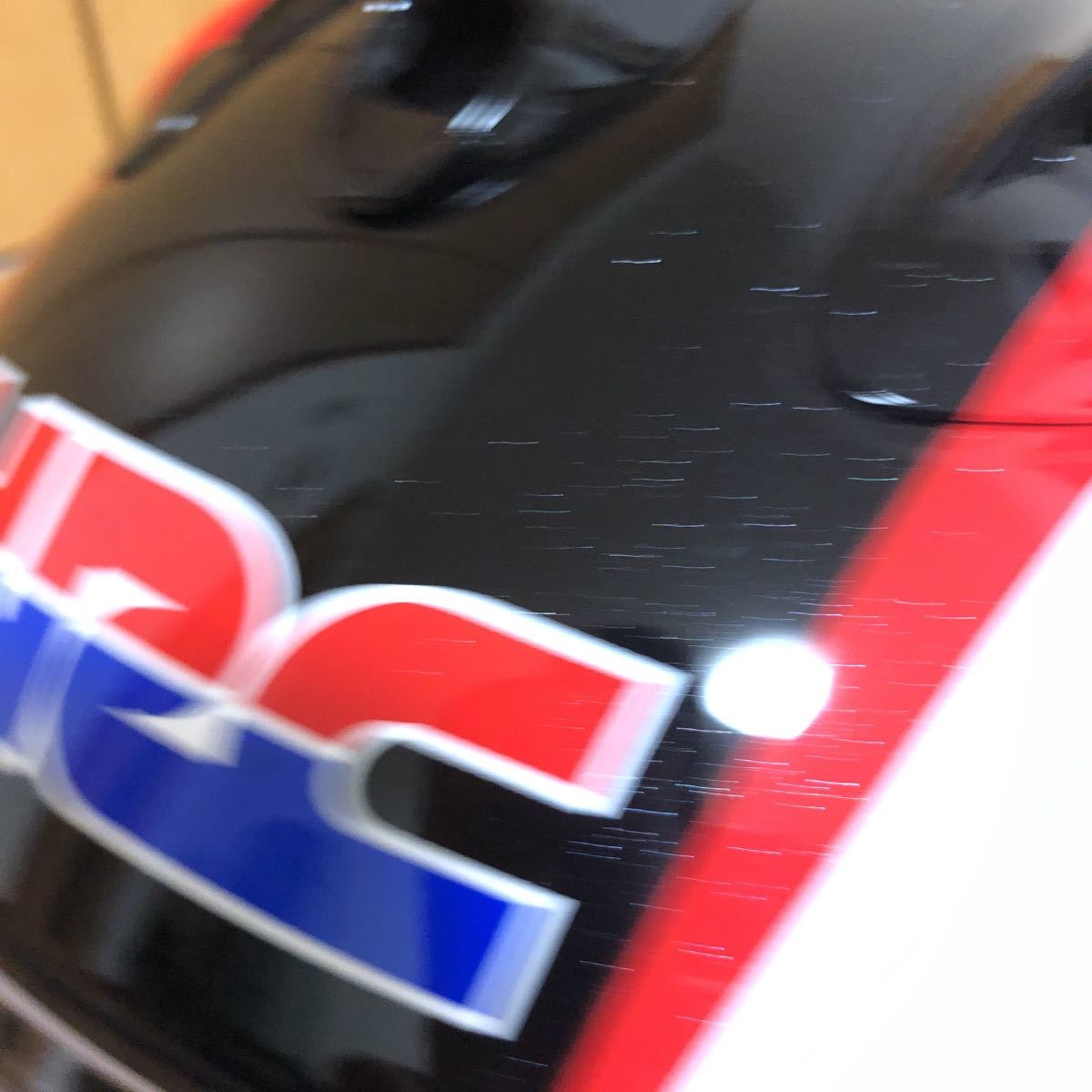 値下！美品　アライ×ホンダRX-7X CBR ブラック×ブルーArai×HONDA XL_9