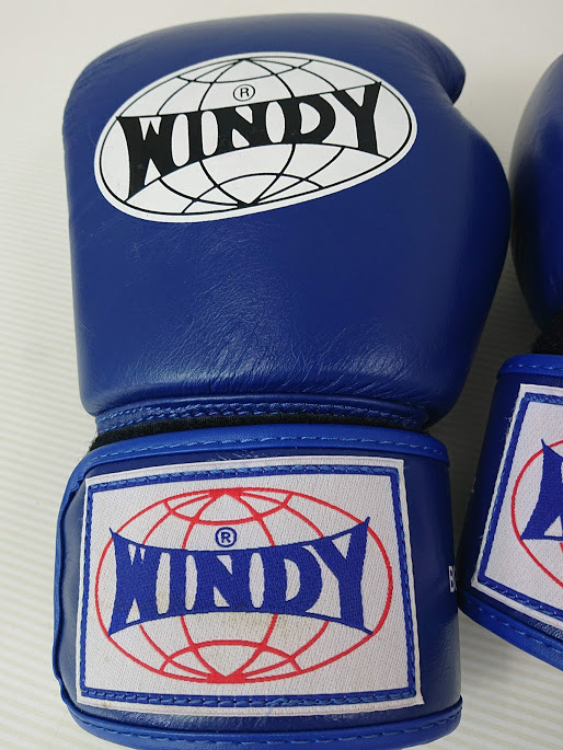 WINDY ボクシンググローブ 黒 BOXERS SHOOT 10オンス ○【状態良好】本