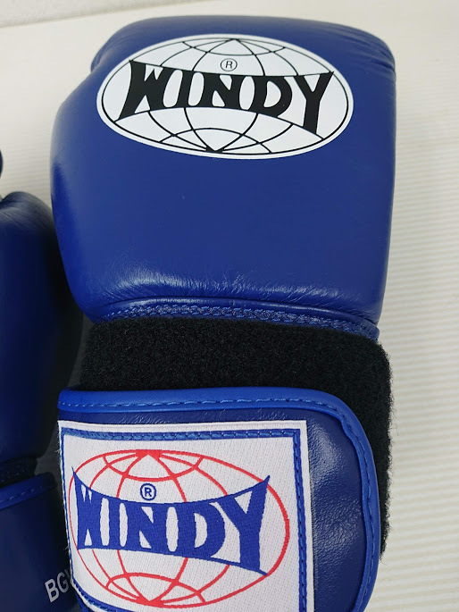 WINDY ボクシンググローブ 黒 BOXERS SHOOT 10オンス ○【状態良好】本