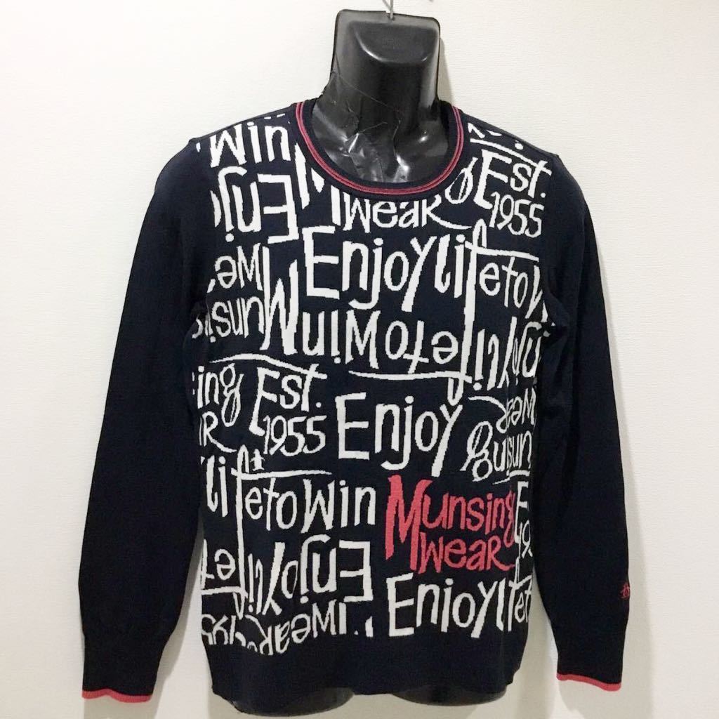 極 マンシングウェア ニット セーター 総柄 ペンギン刺繍 トップス ジャケット ゴルフウェア ネイビー L セーター 売買されたオークション情報 Yahooの商品情報をアーカイブ公開 オークファン Aucfan Com