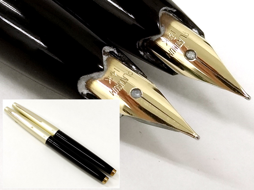Platinum Fountain Pen | Nib PLATINUM Honest eBay Gold 14k Vintage