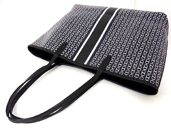 1円 ■美品■ TORY BURCH トリーバーチ PVC×レザー G金具 トートバッグ ハンドバッグ 手提げ 手持ち ベージュ系×ブラック系 Z0851BM TORY 1円 トリーバーチ お洒落 ■-23 通勤