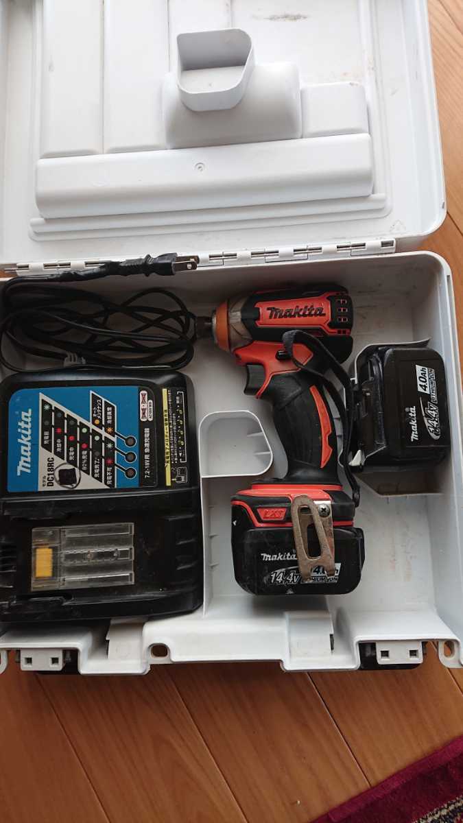 マキタ 14.4vインパクトドライバ TD136DRFX ジャンク扱いで マキタ 14.4vインパクトドライバ TD136DRFX ジャンク扱いで