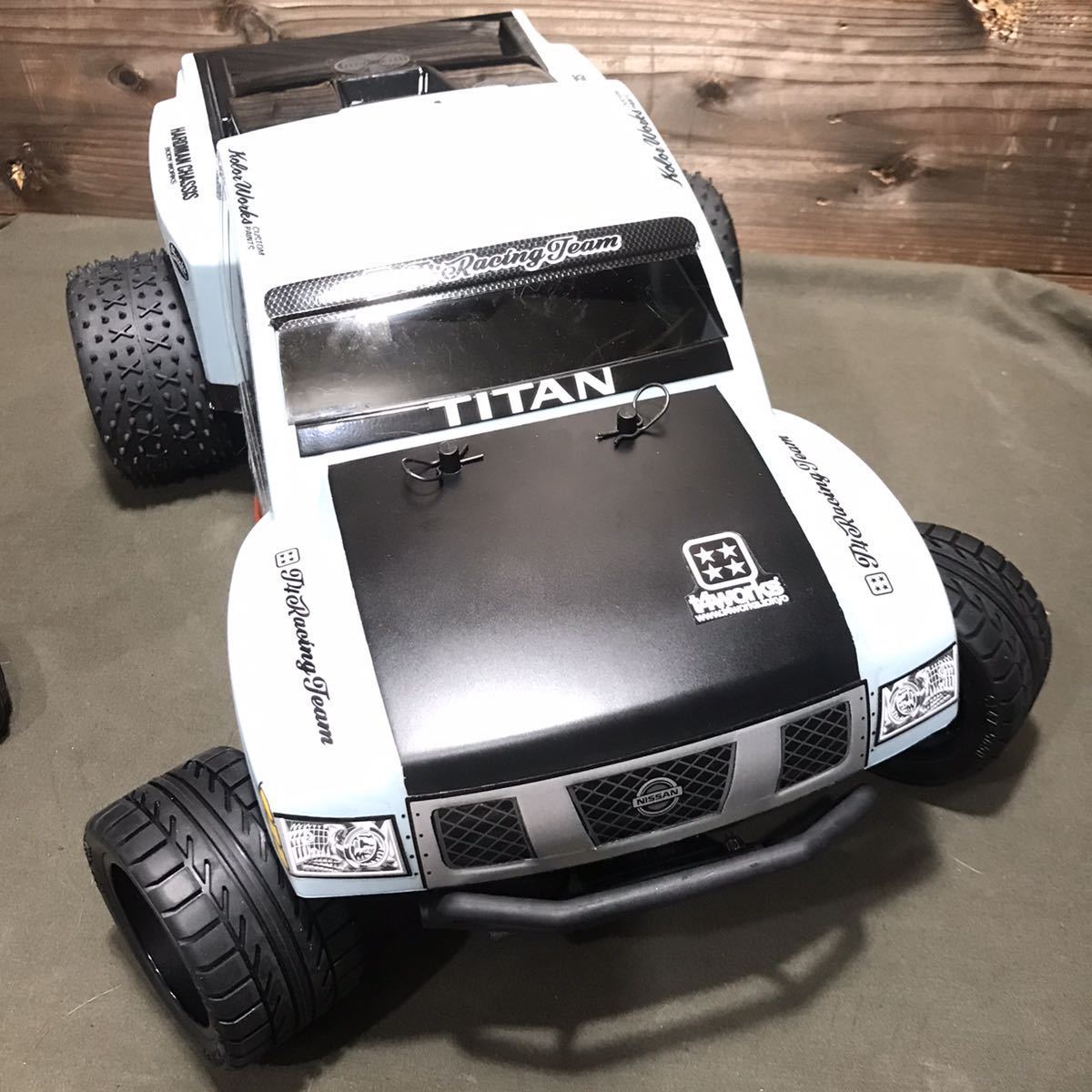 タミヤ ラジコン タイタンレーストラック DT-02シャーシ 未走行 タミヤ