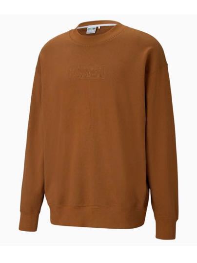 100%新品 21ss PUMA x MAISON KITSUNE プーマ メゾン キツネ スウェット コラボ ブラウン Lサイズ(男性用)｜売買されたオークション情報、yahooの商品情報をアーカイブ公開 - オークファン 男性用