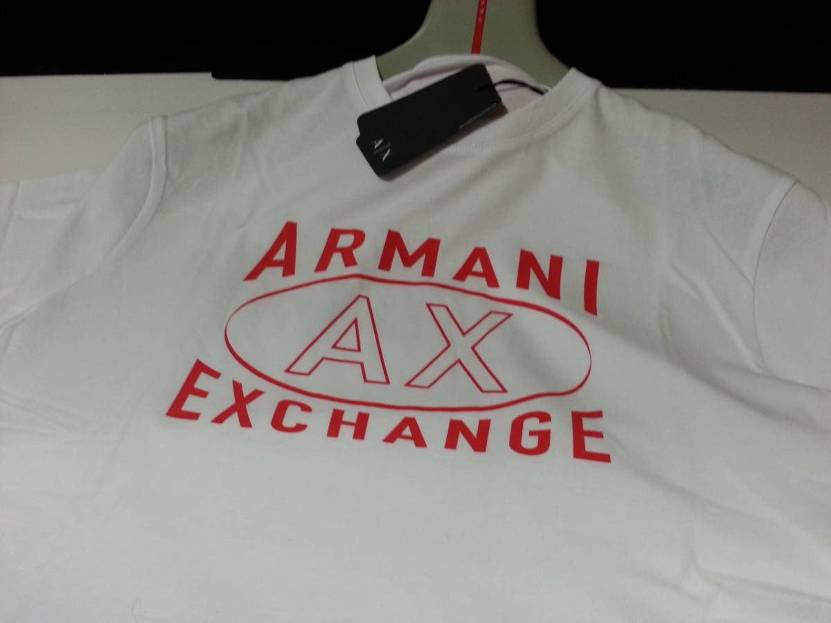  アルマーニ A/X 最新作 レシート付き USA 正規店様購入 ロゴ 半袖 Tシャツ 日本サイズ L程度の方 100%本物保証(男性用)｜売買されたオークション情報、yahooの商品情報をアーカイブ公開 - オーク 男性用