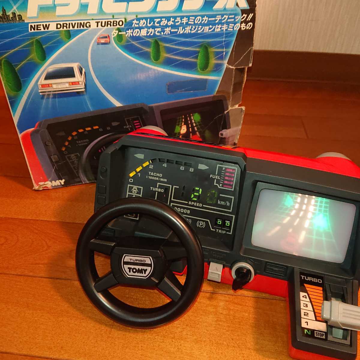 トミー ドライビングターボ TOMY NEW 公式通販 当時物 おもちゃ