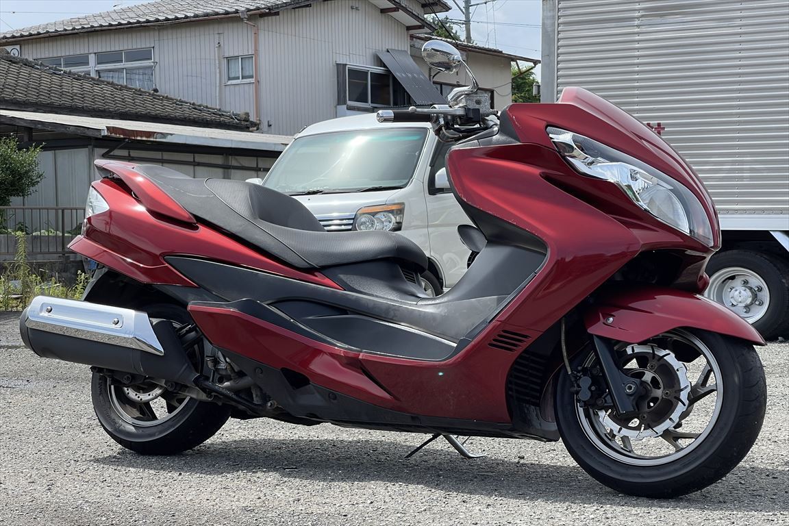 スカイウェイブ250 売り切り！１円スタート！CJ46A！カスタム！インジェクション！検）マジェスティ250 ローン可！全国配送可能！福岡佐賀