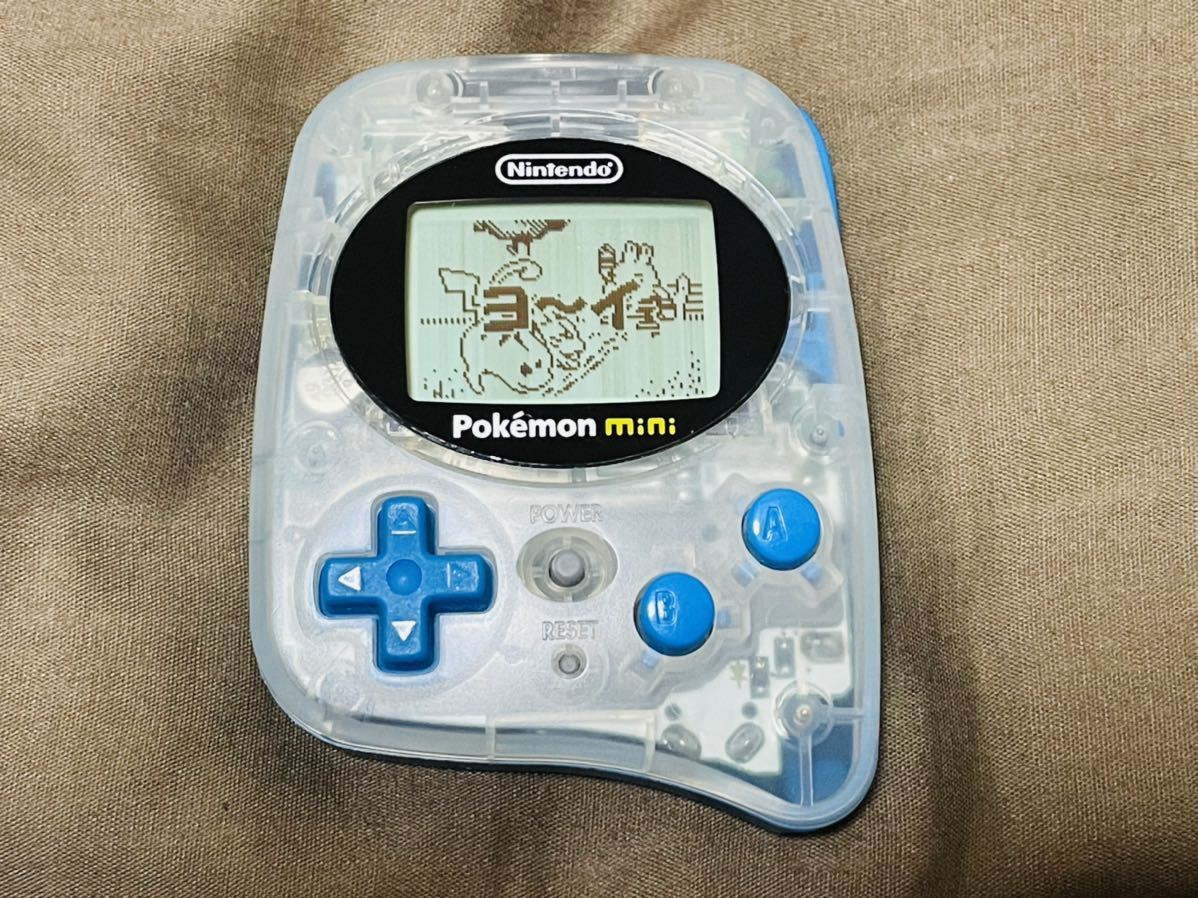 中古美品 Nintendo Pokemon mini + ポケモンパーティミニ 【公式通販】