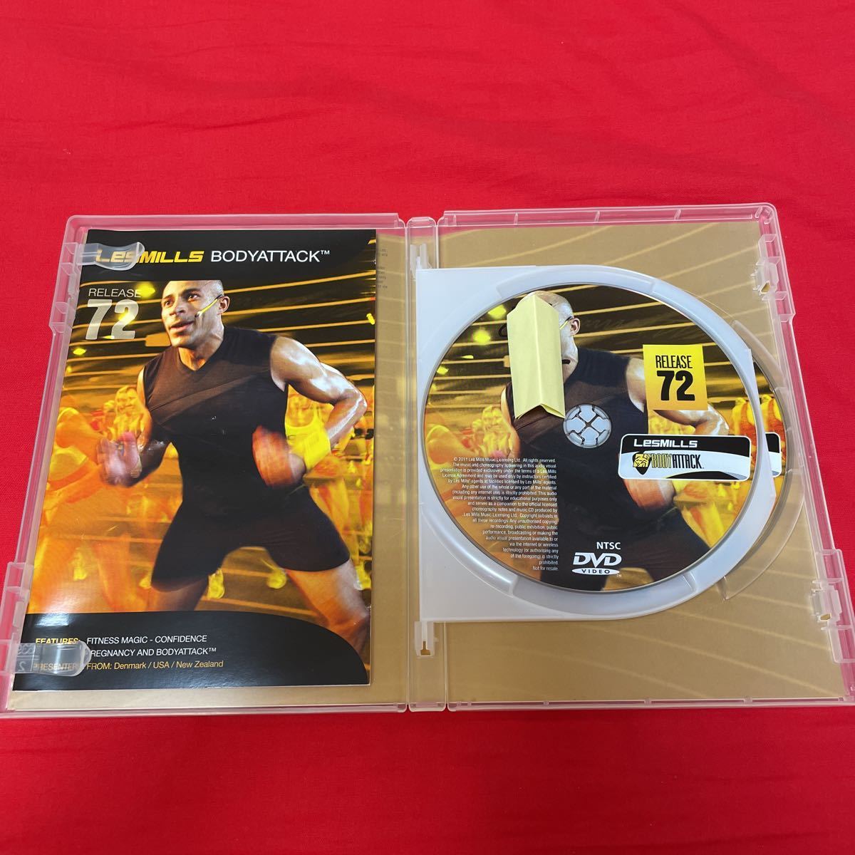 レスミルズ ボディアタック 72 DVD CD 英語テキスト Les Mills