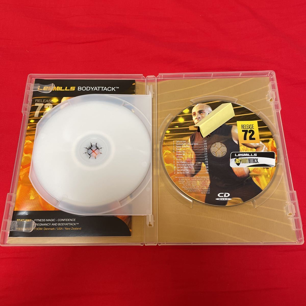 レスミルズ ボディアタック 72 DVD CD 英語テキスト Les Mills