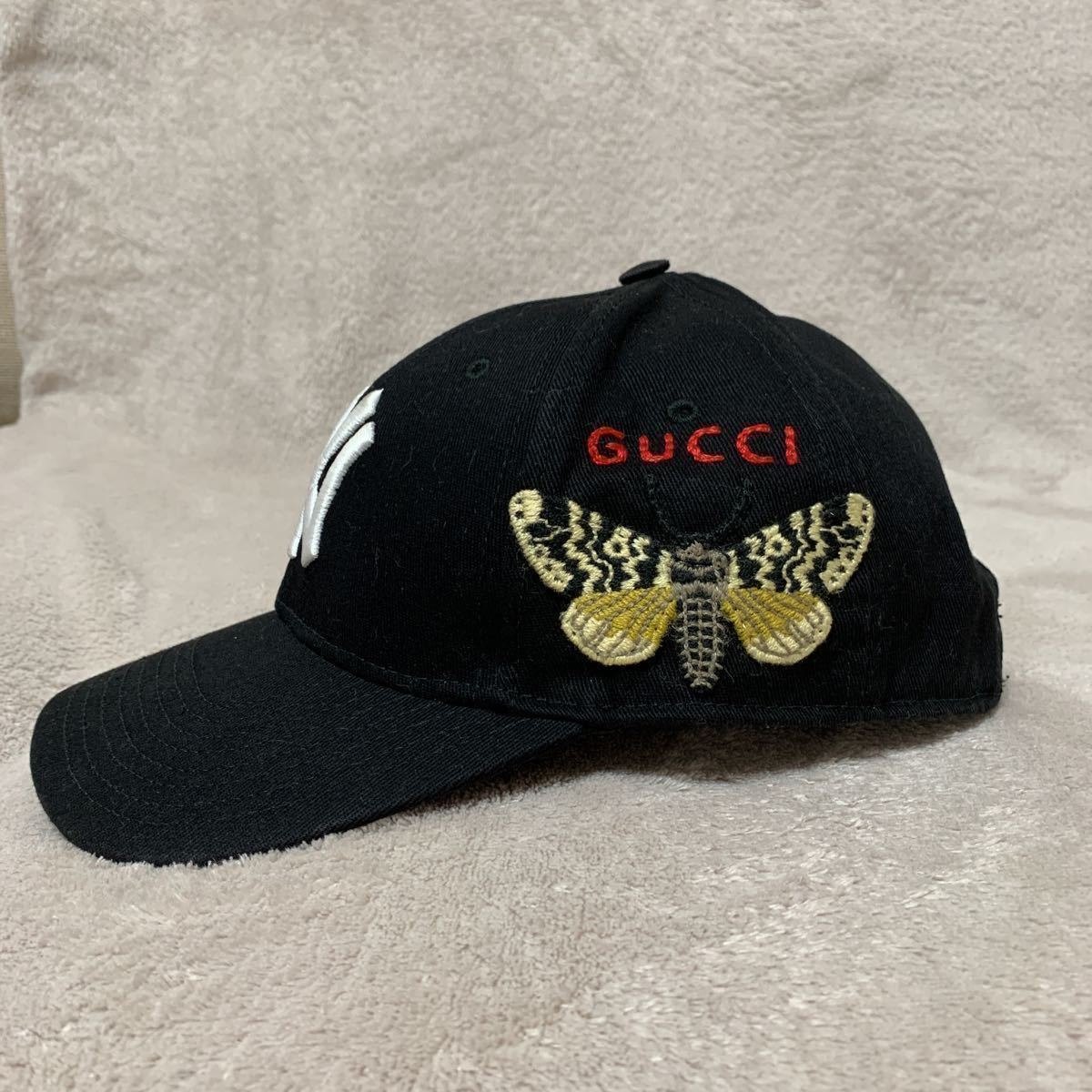 GUCCI グッチ / ベースボールキャップ / ニューヨークヤンキース ロゴ 