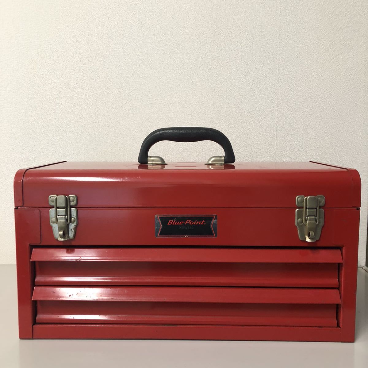 送料込 中古 Blue-Point ツールボックス KRW182 レッド 赤 Snap-on