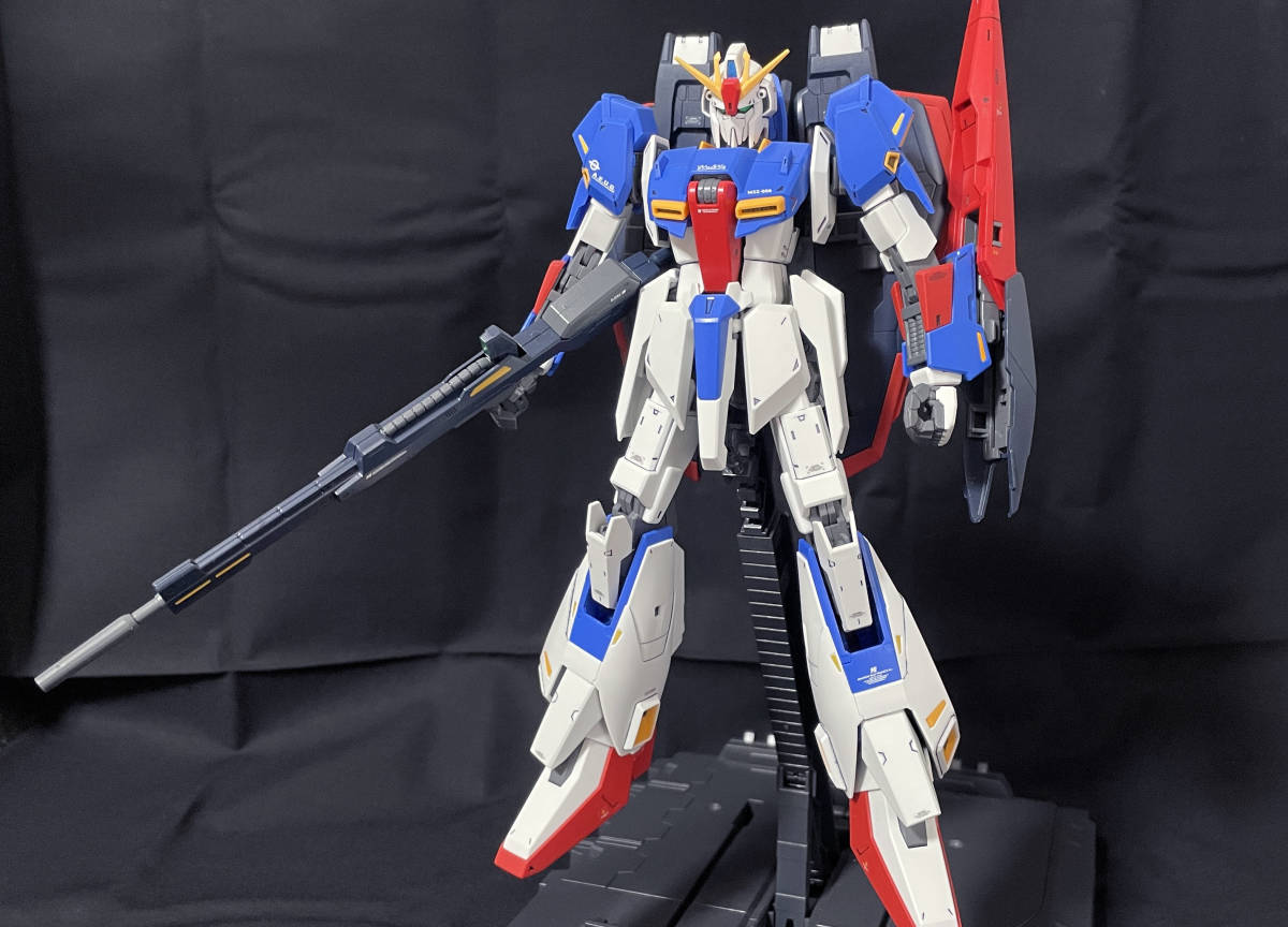 MG Zガンダム 完成品 Ver 素組 Z つや消し仕上げ 素組完成品 Z