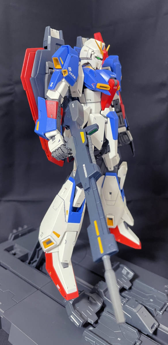 MG Zガンダム 完成品 Ver 素組 Z つや消し仕上げ 素組完成品 Z