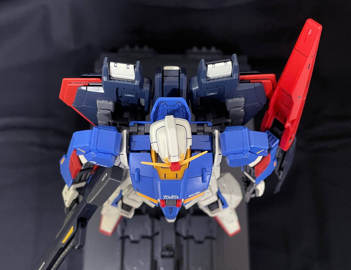 MG Zガンダム 完成品 Ver 素組 Z つや消し仕上げ 素組完成品 Z