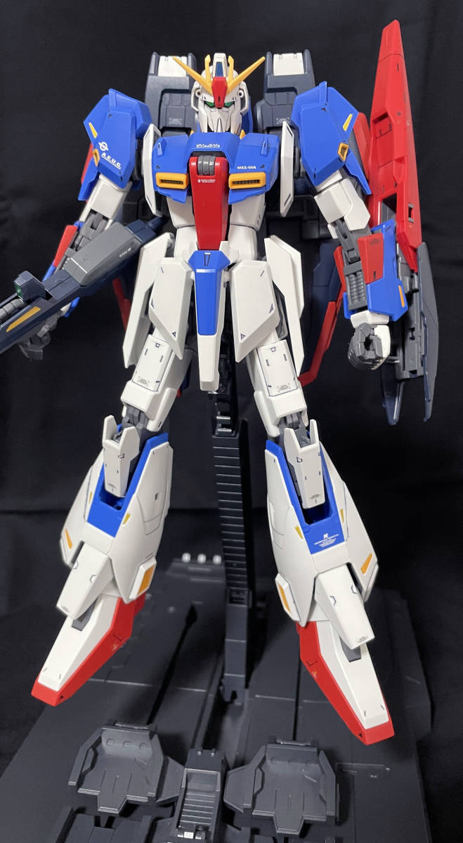 MG Zガンダム 完成品 Ver 素組 Z つや消し仕上げ 素組完成品 Z