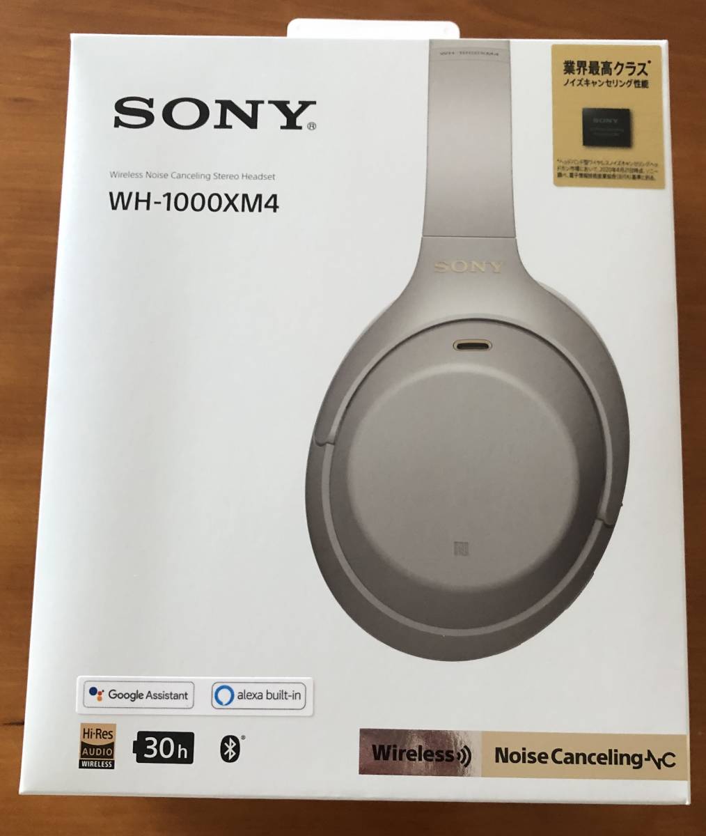 SONY ワイヤレスノイズキャンセリングヘッドホン WH-1000XM4 保証付 WH